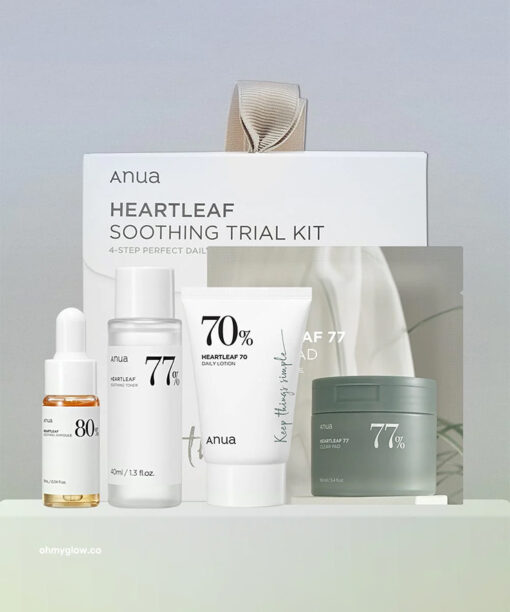 韓國 ANUA Heartleaf Soothing Trial Kit 皇牌魚腥草系列美肌體驗套裝(爽膚水+棉片+精華+乳液)4件套