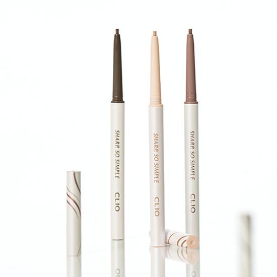 韓國 CLIO X 俞真 [24年新版+新色入!] Sharp So Simple Waterproof Pencil Liner 極細防水眼線筆 - 7色選擇