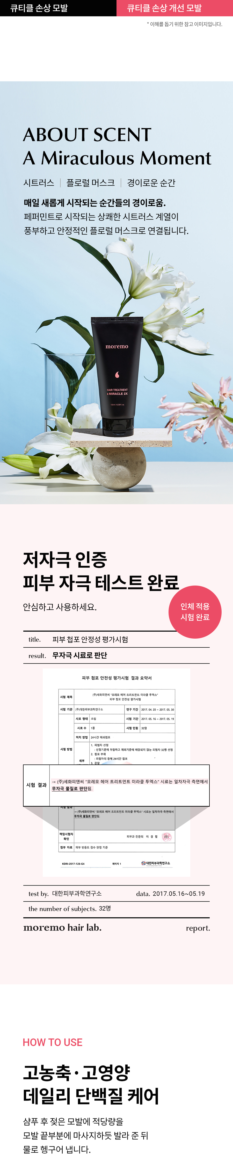 連續多年獲GlowPick 化解奬🏆 韓國 MOREMO Hair Treatment Miracle 2X  髮膜護髮素 - 180ml