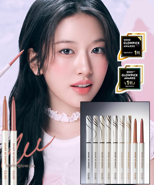 【韓國No.1】CLIO X 俞真 [24年新版+新色入!] Sharp So Simple Waterproof Pencil Liner 極細防水眼線筆 - 9色選擇