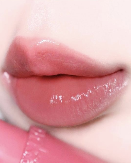 espoir X Winter Nowear Lipstick Balming Glow 爆水光澤純素唇膏 - Bunny Rose