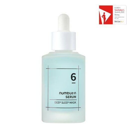 捱夜肌保濕去暗沉～韓國 numbuzin No.6 Deep Sleep Mask Serum 6號深層睡眠美容面膜冰川保濕精華