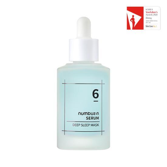 捱夜肌保濕去暗沉～韓國 numbuzin No.6 Deep Sleep Mask Serum 6號深層睡眠美容面膜冰川保濕精華