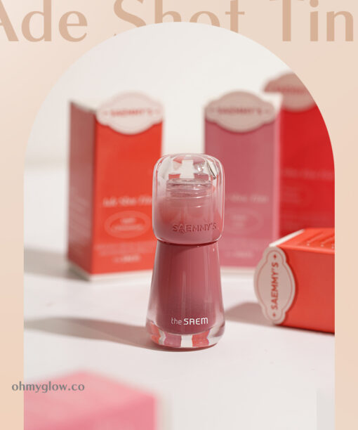 韓國 TheSaem Saemmys Ade Shot Tint 水透亮澤唇釉 - 6色選擇