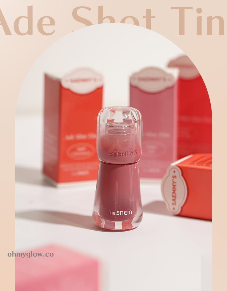 韓國 TheSaem Saemmys Ade Shot Tint 水透亮澤唇釉 - 6色選擇