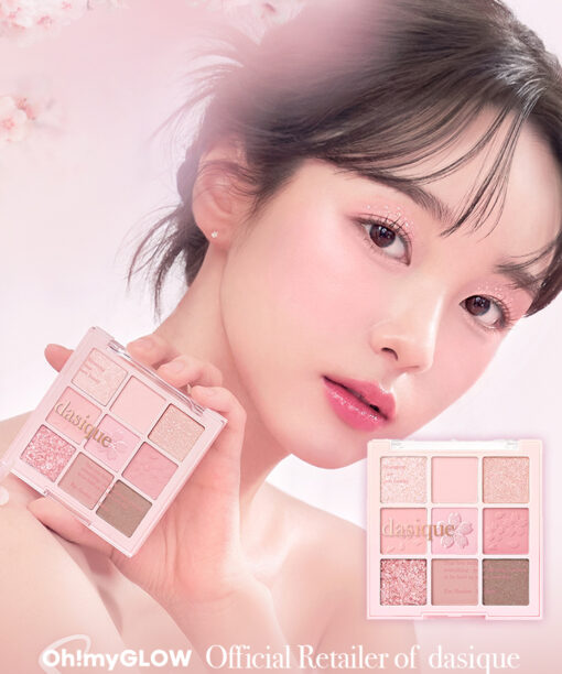 🌸 Romantic Blossom 浪漫春櫻系列🌸 韓國 dasique Shadow Palette 9色粉調眼影盤 - #26 Romantic Blossom