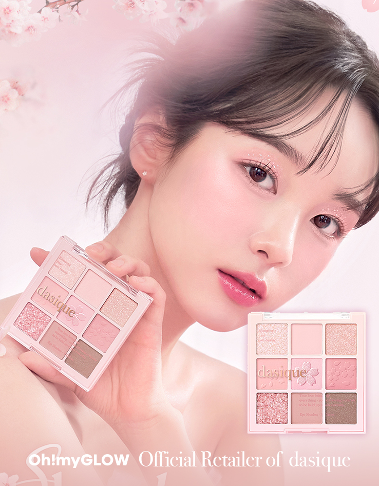 🌸 Romantic Blossom 浪漫春櫻系列🌸 韓國 dasique Shadow Palette 9色粉調眼影盤 - #26 Romantic Blossom