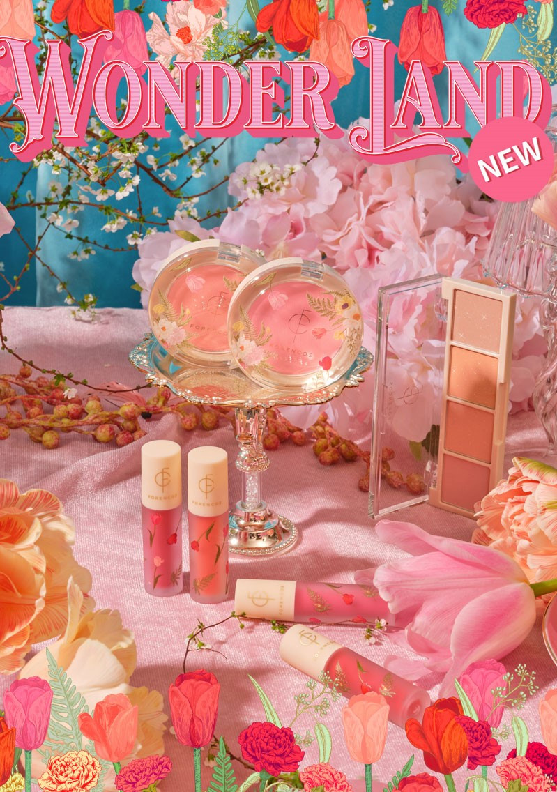 韓國 FORENCOS Blusher (#Pure / Bare / Fluor 系列) 人氣高CP胭脂連彈力小饅頭粉樸 - 多色選擇