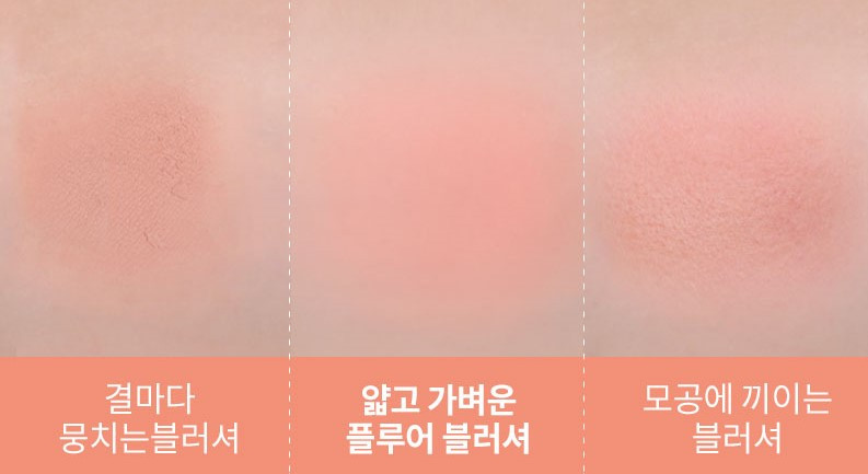 韓國 FORENCOS Blusher (#Pure / Bare / Fluor 系列) 人氣高CP胭脂連彈力小饅頭粉樸 - 多色選擇