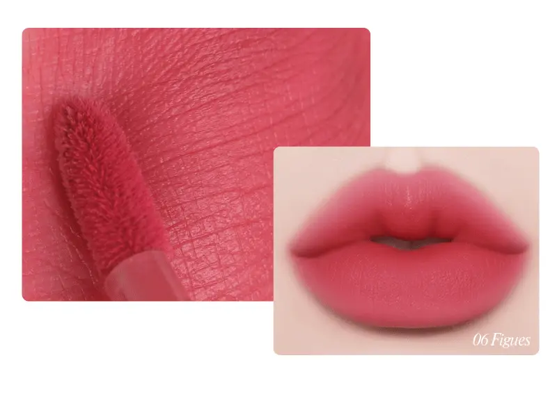 韓國 FORENCOS Tattoo Bisou Velvet Tint 紋身之吻絲絨霧面唇釉 - 7色選擇