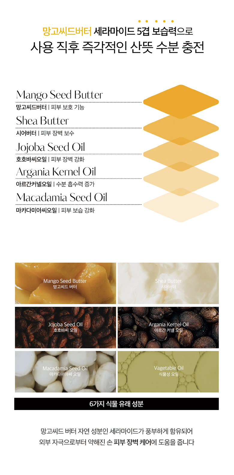 韓國 Hetras Perfume Hand Cream 香水持久留香芒果籽油絲滑保濕護手霜 - 5款香味選擇