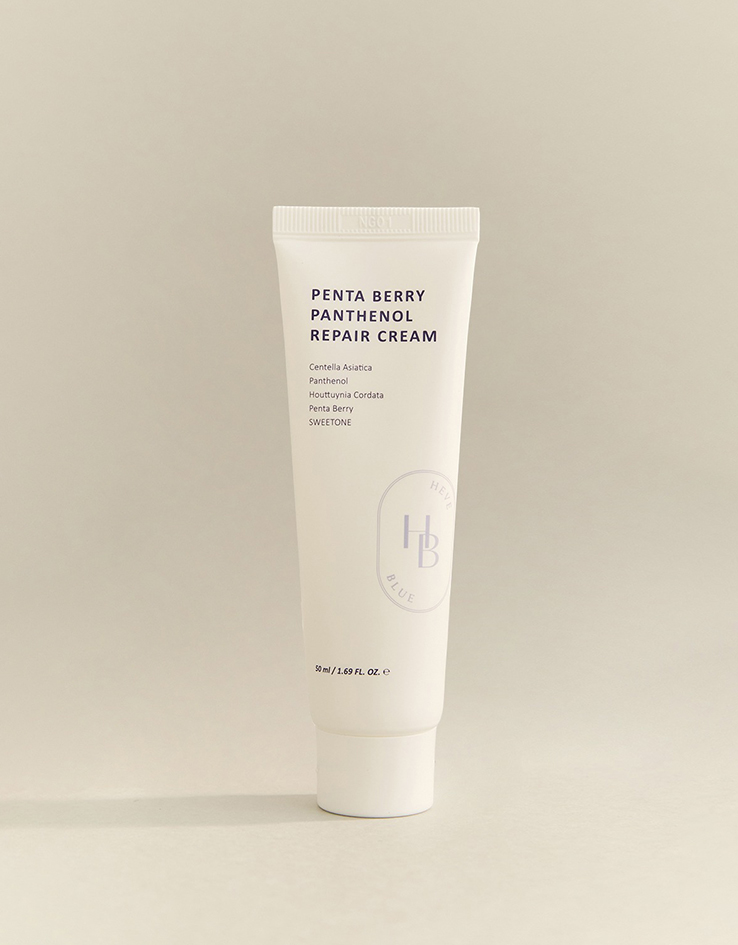 韓國 HeveBlue Penta Berry Panthenol Repair Cream 五莓泛醇修屏保濕面霜 - 50ml