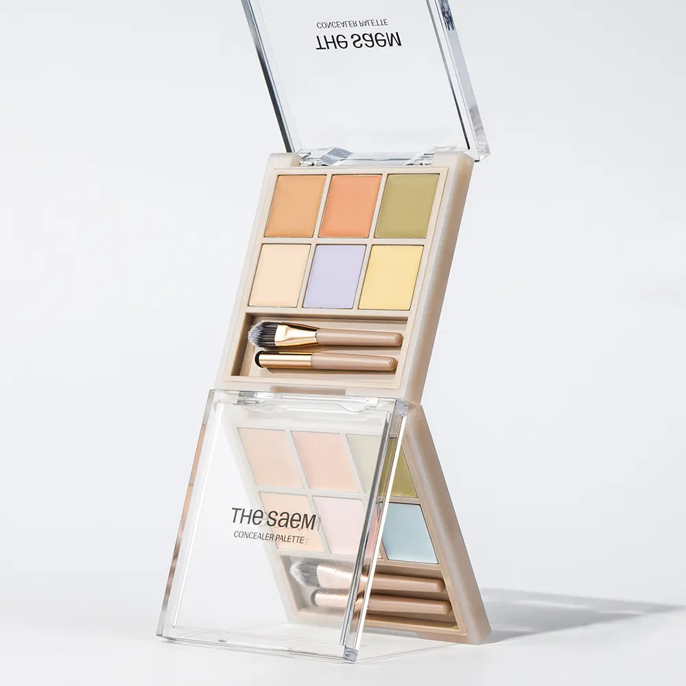 🏆GlowPick!韓國 TheSaem Cover Perfection Concealer Palette 6色校正調色遮瑕盤連掃(#01 Cover & Correct / #02 Cover & Light) - 2色選擇 🏆GlowPick!韓國 TheSaem Cover Perfection Concealer Palette 6色校正調色遮瑕盤連掃(#01 Cover & Correct / #02 Cover & Light) - 2色選擇
