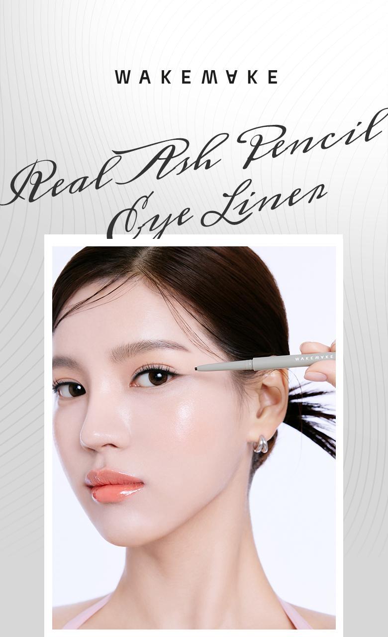 韓國 WakeMake Real Ash Pencil Liner 灰棕調眼線筆 - 5色選擇