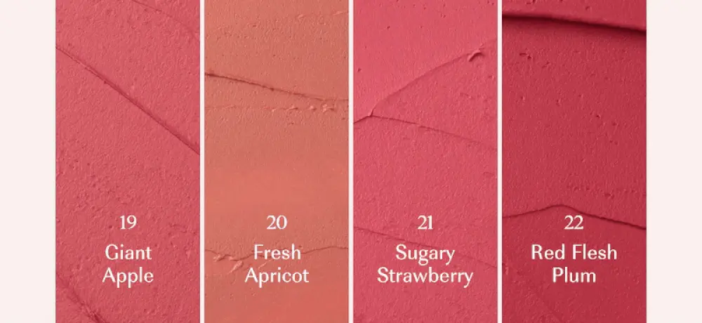 韓國 【2024最新！🍑Every Fruit Grocery Edition🍎】CLIO X 俞真 Chiffon Blur Tint 軟綿奶霜絲絨霧面唇釉(#19-22) - 4色選擇
