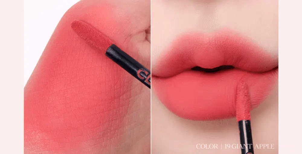 韓國 【2024最新！🍑Every Fruit Grocery Edition🍎】CLIO X 俞真 Chiffon Blur Tint 軟綿奶霜絲絨霧面唇釉(#19-22) - 4色選擇