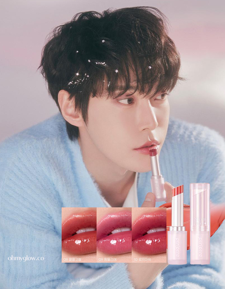 韓國 peripera ✨Night Peri Friends系列✨ Ink Mood Glowy Balm 水亮潤唇膏 (#08-10) - 3色選擇
