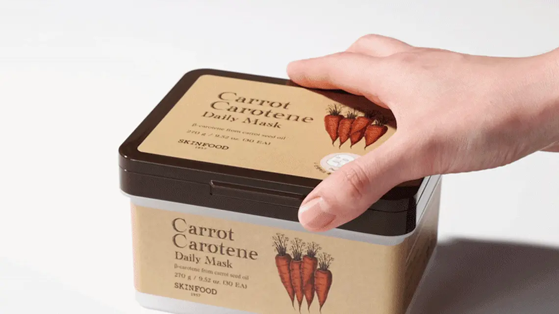 每天5分鐘~韓國 SkinFood Carrot Carotene Daily Mask 胡蘿蔔素🥕鎮靜保濕抗氧🥕日用早安面膜 - 30片裝