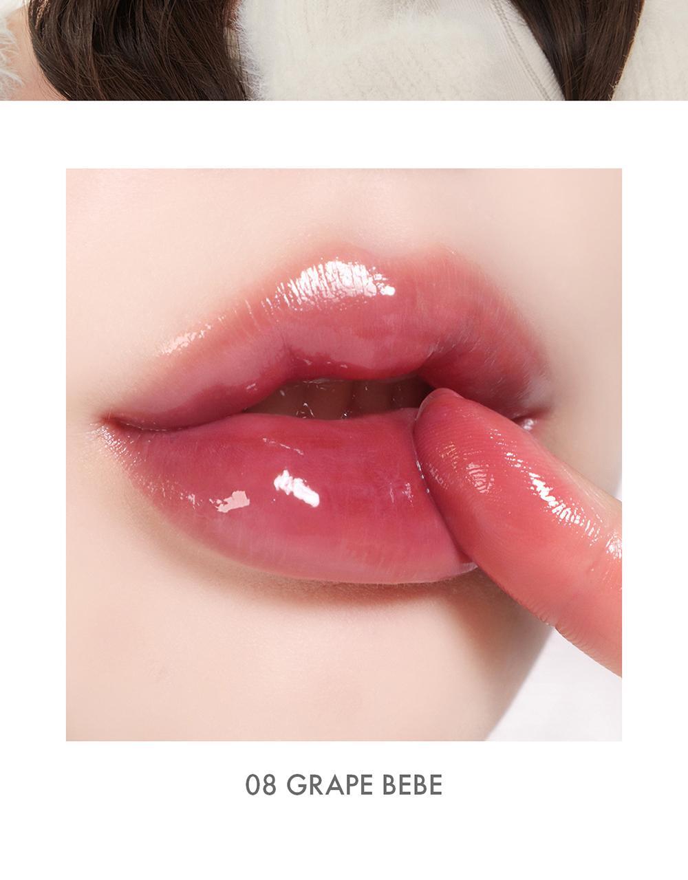 打造減齡唇兒唇👼～韓國 Amuse Bebe Tint 豐盈水光嬰兒唇釉 - 8色選擇