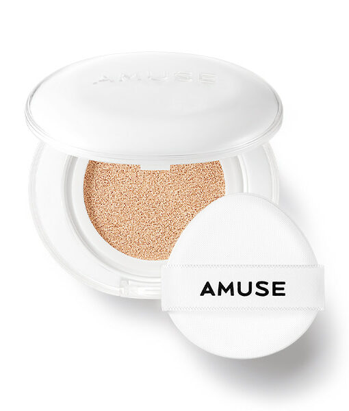 天生無瑕陶瓷肌～韓國 Amuse Ceramic Skin Perfector Cushion 完美陶瓷肌純素氣墊粉底 SPF40 PA++ - 4色選擇