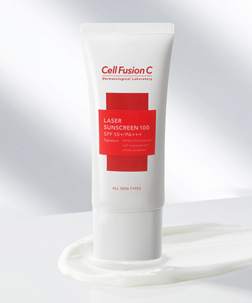 Olive Young 6年🏆! 韓國 Cell Fusion C Laser UV Sunscreen 100 低敏日常防曬霜 SPF50+/PA++++