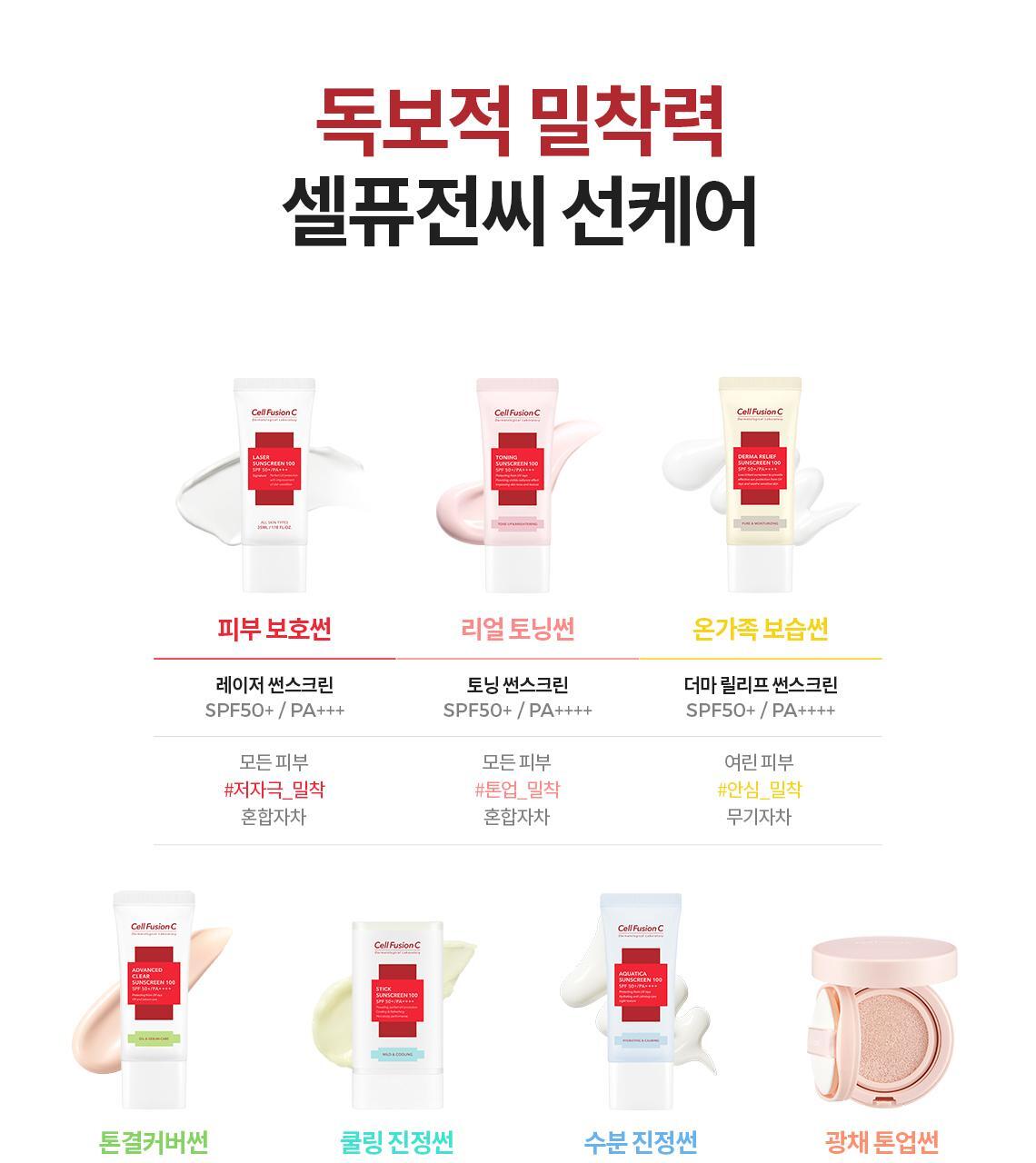 外出補防曬~韓國 Cell Fusion C Stick Sunscreen 100 清涼降溫舒緩防曬捧 SPF50+/PA++++