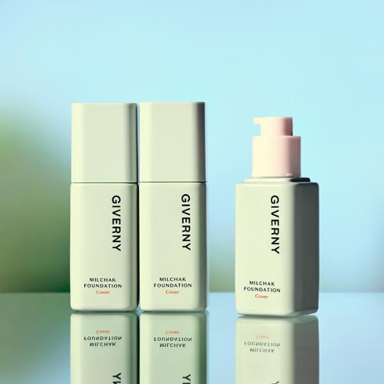 韓國 GIVERNY Milchak Cover Foundation 72小時持3秒貼服粉底液 SPF30 PA++