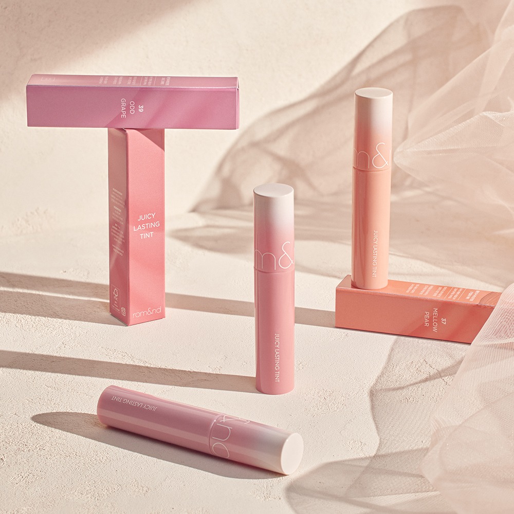 韓國 Romand Juicy Lasting Tint 果汁玻璃水光唇釉 #Spring Fever 系列 #37-39 - 3色選擇 韓國 Romand Juicy Lasting Tint 果汁玻璃水光唇釉 #Spring Fever 系列 #37-39 - 3色選擇