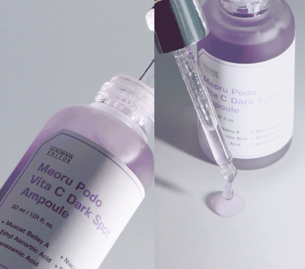 韓國 Sungboon Editor Meoru Podo VitaC Dark Spot Ampoule 專利野生葡萄維C美白去斑印安瓶精華 - 30ml