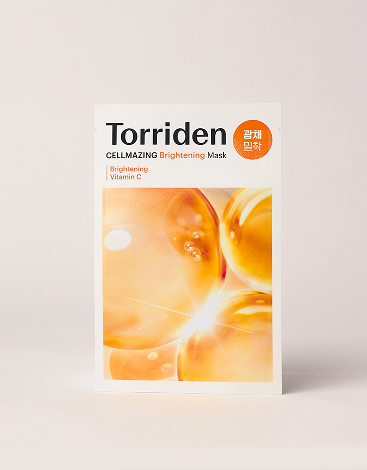 韓國 Torriden Cellmazing Vita C Brightening Mask 維C美白保濕透肌面膜 - 單片26ml