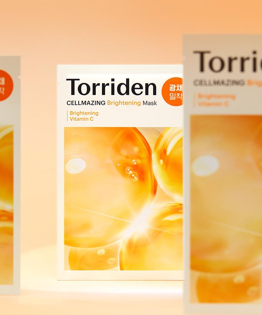 韓國 Torriden Cellmazing Vita C Brightening Mask 維C美白保濕透肌面膜 - 單片26ml