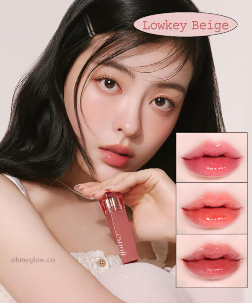 🏆GlowPick【限量Set 送#Rosy Beam唇蜜】Winter代言! 韓國Espoir 極美Lowkey Beige 低調柔和米色系列 Couture Lip Tint Glaze 瑩潤果汁鏡面唇釉(#01-11)- 11色選擇