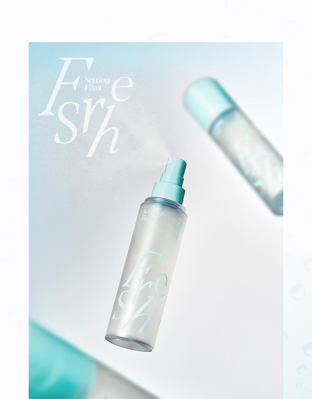 韓國Espoir Fresh Setting Fixer 輕盈持久純素定妝噴霧 - 100ml