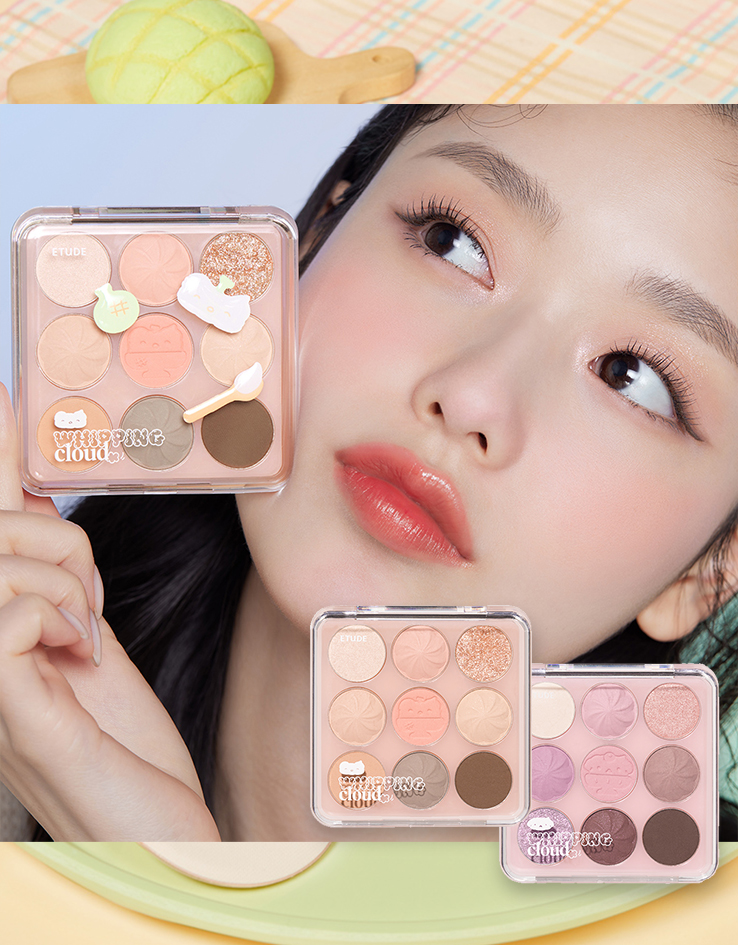 韓國 Etude #🍦Whipping Cloud☁️系列 Play Color Eyes 9色眼影盤 - 冷暖2色調選擇