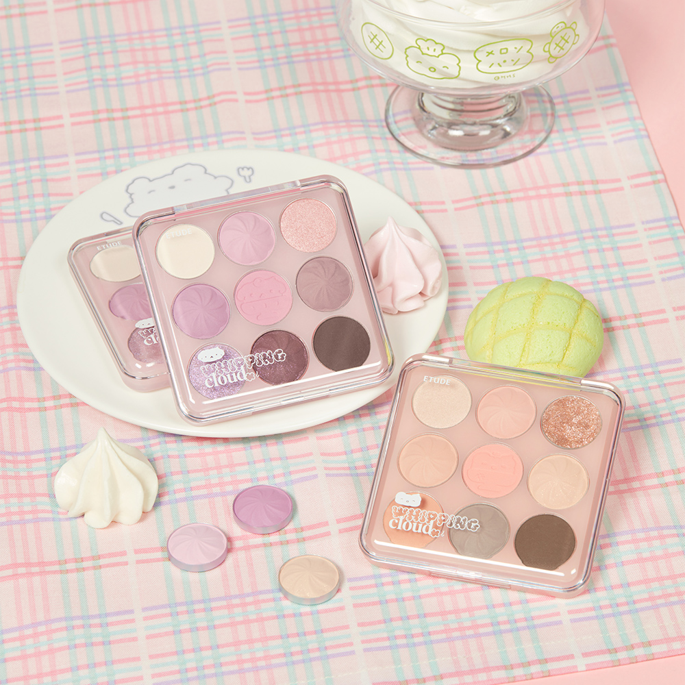 韓國 Etude #🍦Whipping Cloud☁️系列 Play Color Eyes 9色眼影盤 - 冷暖2色調選擇