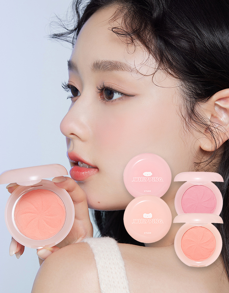 韓國 Etude #🍦Whipping Cloud☁️系列 Velvet Blusher 絲絨胭脂膏 - 2色選擇