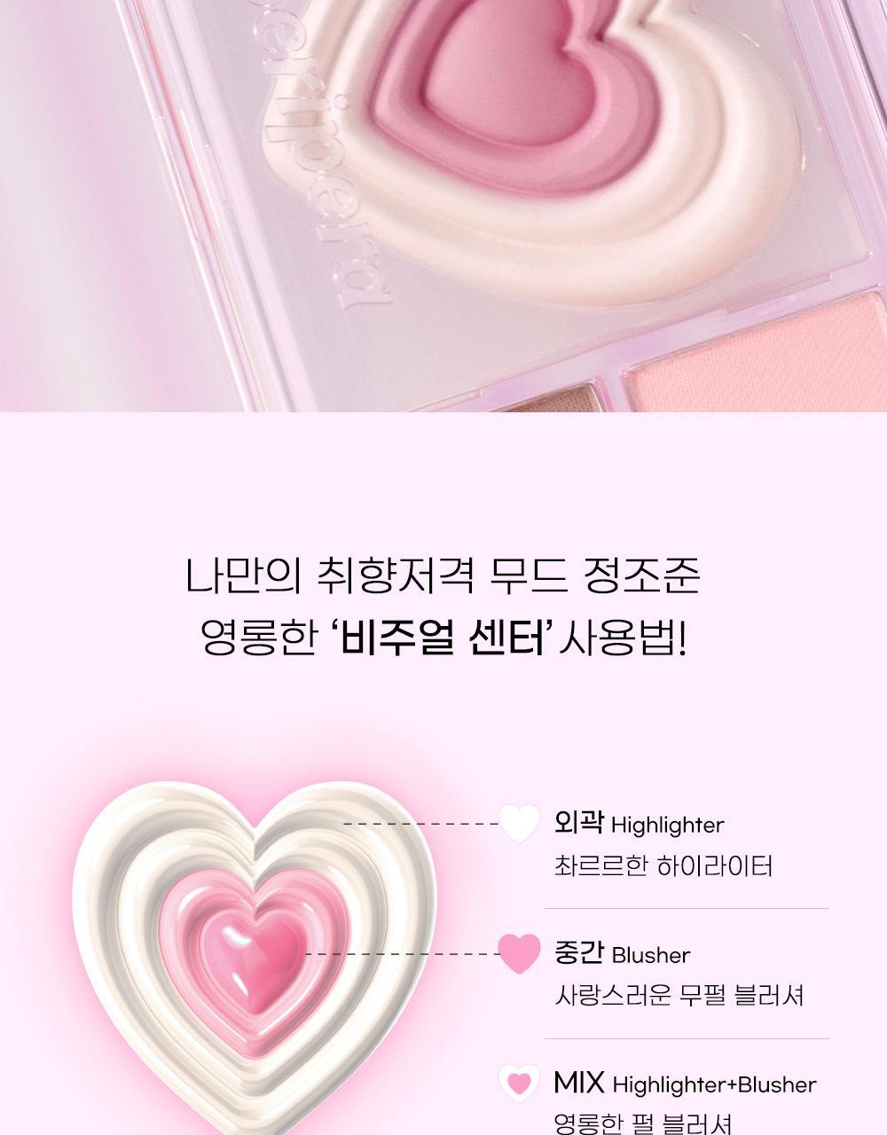 韓國 peripera ✨Night Peri Friends系列✨ All Take Mood Like Palette 綜合妝容盤眼影盤 - #04 Cool Blush