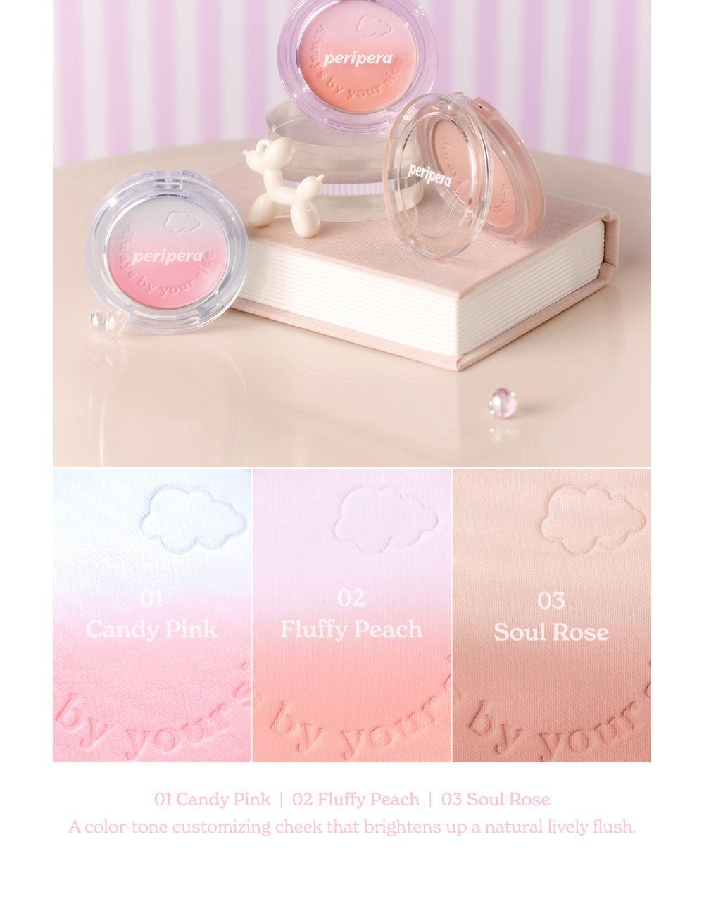 韓國 peripera ✨Night Peri Friends系列✨ Pure Blushed Custom Cheek 雙色漸變胭脂- 3色選擇