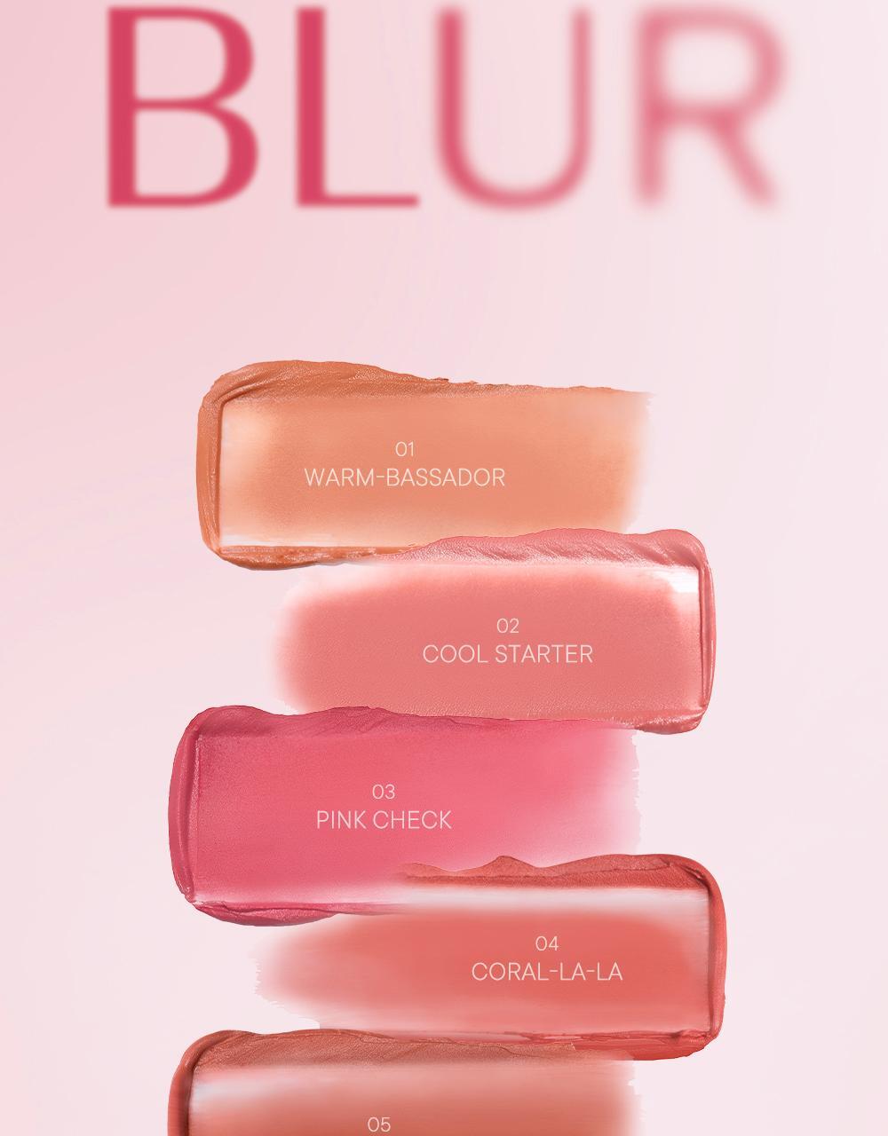 韓國 peripera Over Blur Tint 輕盈柔焦霧面唇釉 (#01-07) - 7色選擇