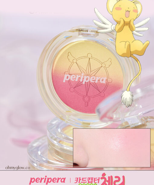 【限量新色🌸小櫻系列】校正膚色X胭脂 ～peripera Pure Blushed Custom Cheek 雙色漸變修正調色胭脂(#01-05)- 05 Dreamy Cherry