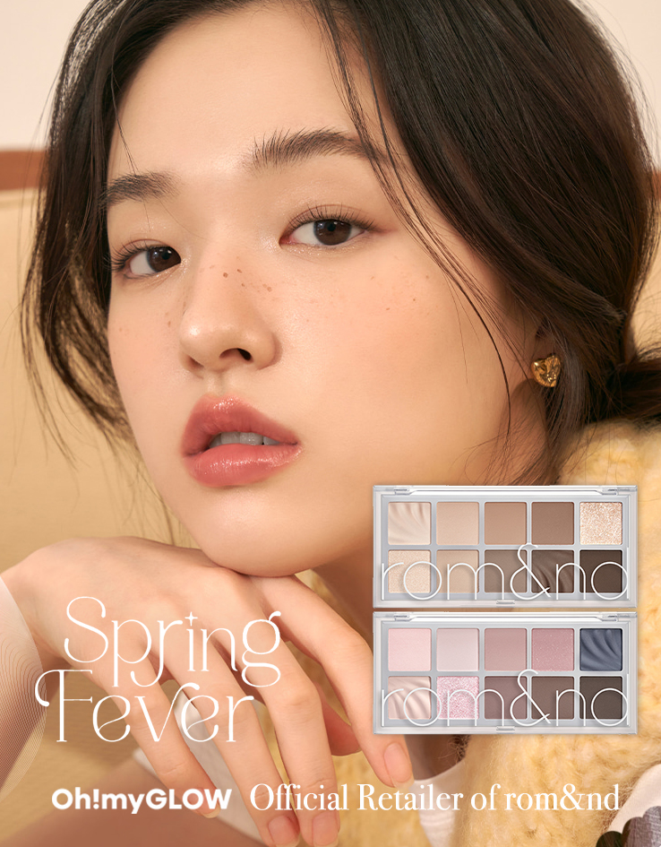 韓國 romand Better Than Palette #Spring Fever 系列 💙 10色眼影盤 🤎 – 2色調選擇