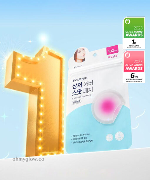 Olive Young 4年No.1 🏆皇牌得奬暗瘡貼~韓國 Care Plus Scar Cover Spot Patch 消痘暗瘡貼 102片裝