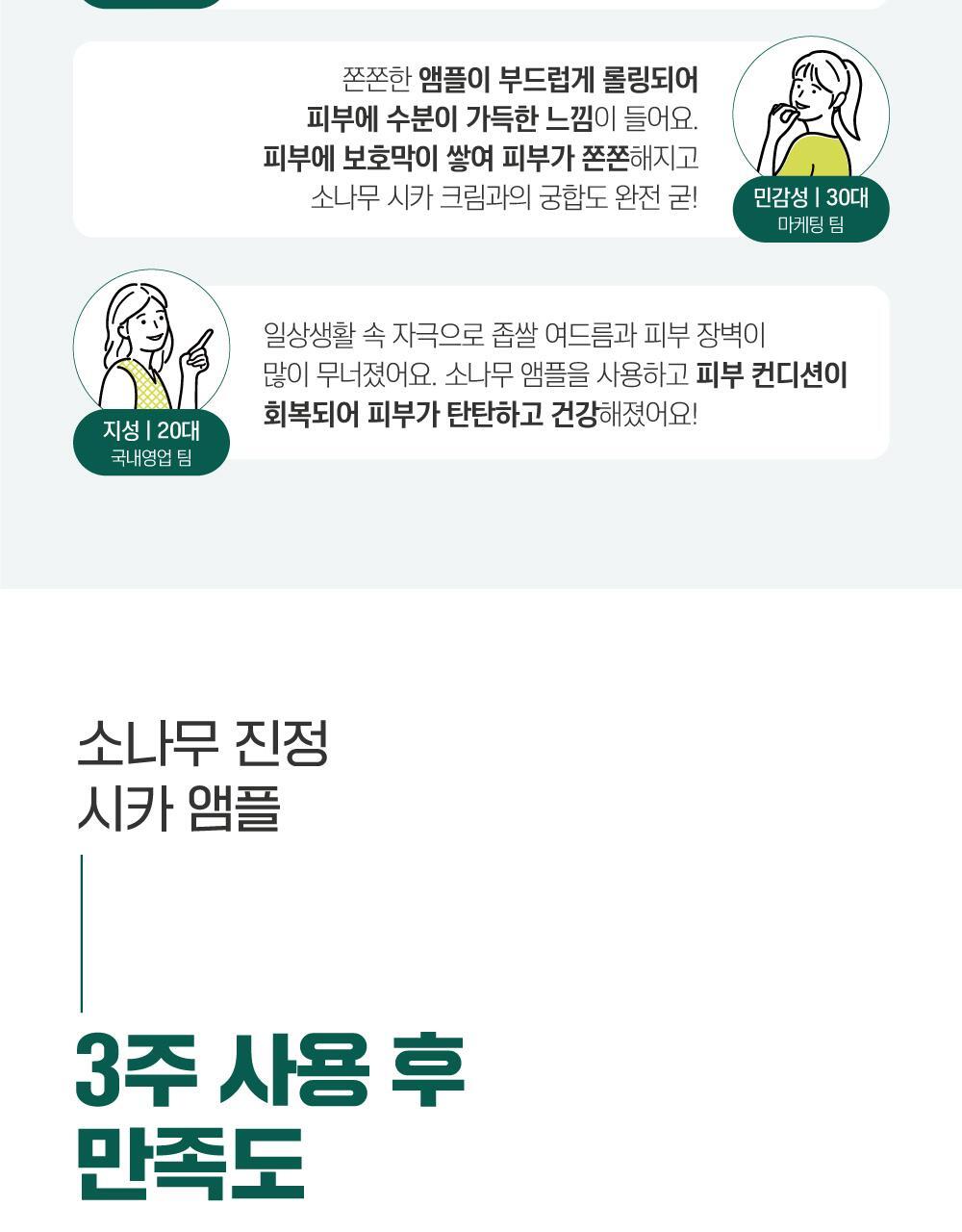 韓國 RoundLab Pine Calming CICA Ampoule 松樹積雪草鎮靜安瓶精華 - 30ml