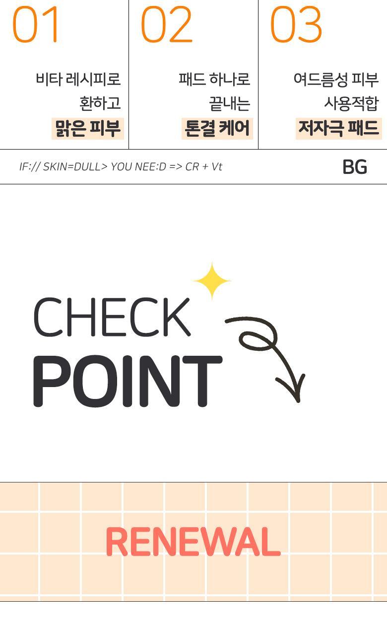 韓國 Clean beauty Bring Green Carrot Vita Toner Pad 胡蘿蔔維C明亮淨肌爽膚棉片 - 60片裝