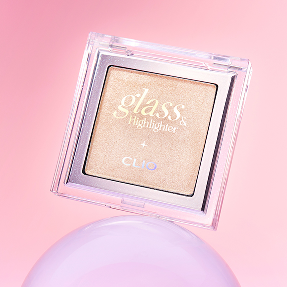 韓國 CLIO #Luxury KoShort 貓貓系列 X 俞真 Glass & Highlighter 玻璃光澤Natural Glow高光 - 2色選擇
