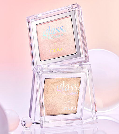 韓國 CLIO #Luxury KoShort 貓貓系列 X 俞真 Glass & Highlighter 玻璃光澤Natural Glow高光 - 2色選擇