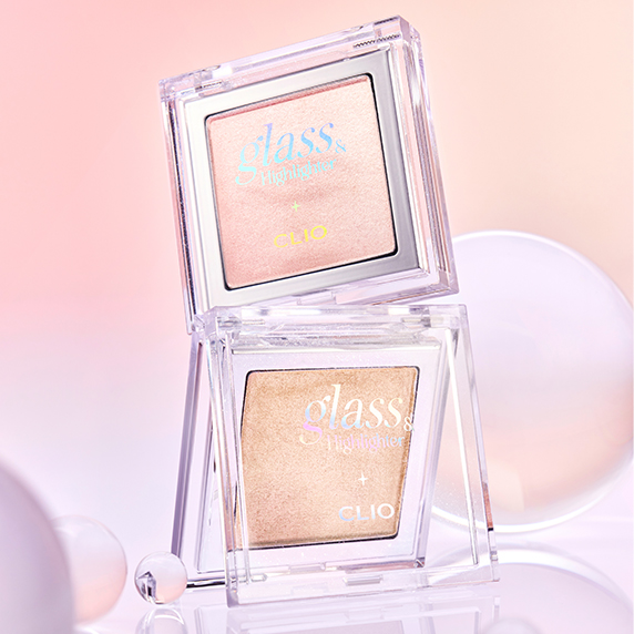 韓國 CLIO #Luxury KoShort 貓貓系列 X 俞真 Glass & Highlighter 玻璃光澤Natural Glow高光 - 2色選擇