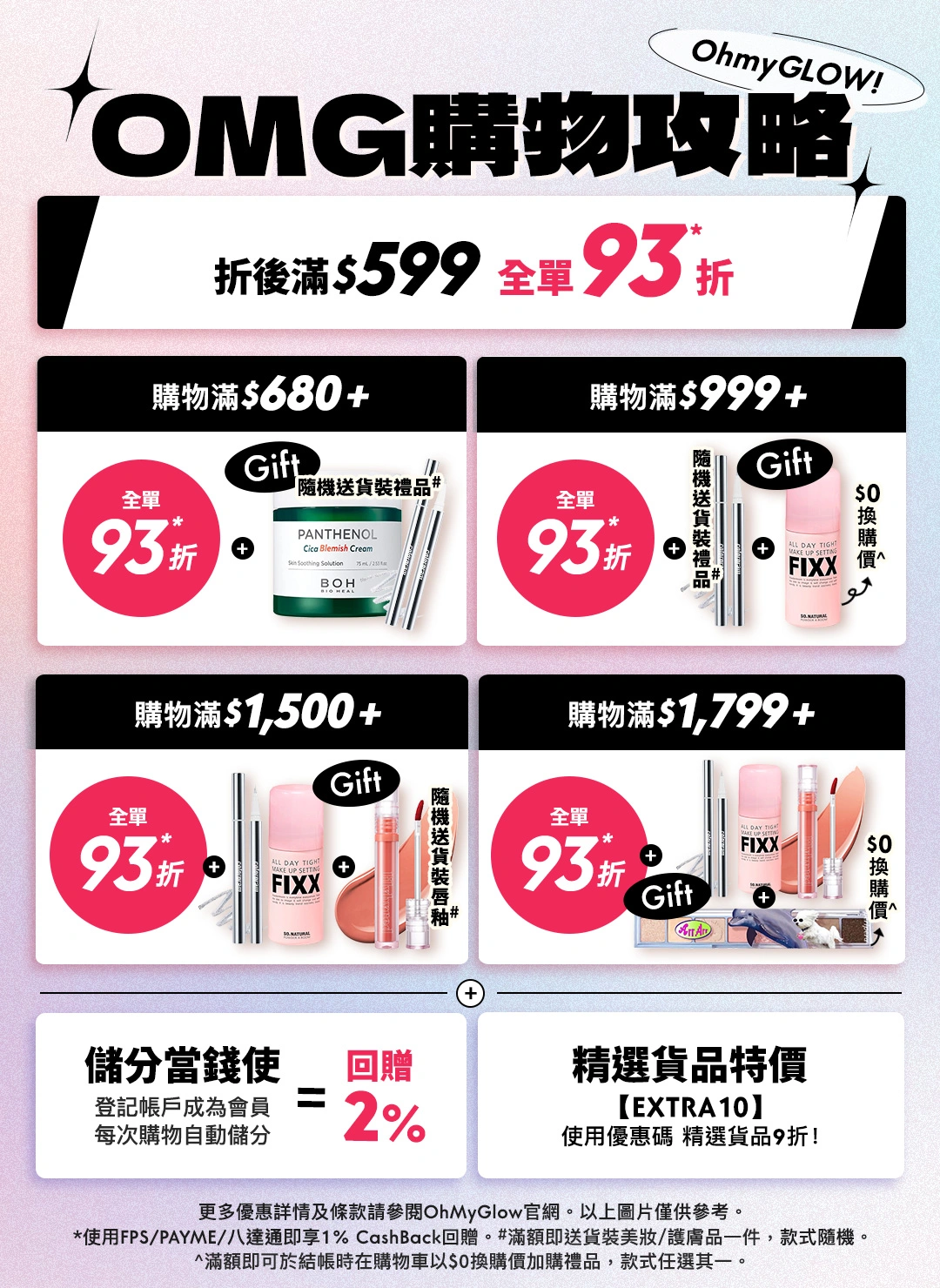 omg購物禮遇