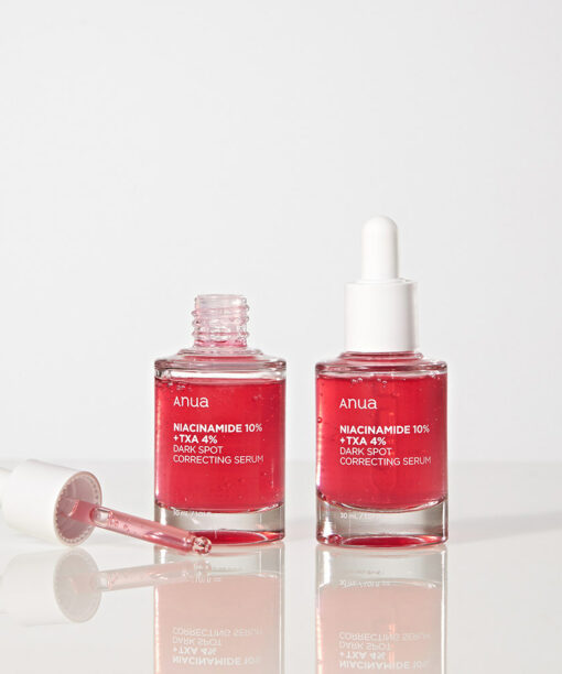 高濃度美白功能性成份！韓國 ANUA Niacinamide 10% + TXA 4% SERUM 粉紅熊果素4%傳明酸提亮去斑美白精華 - 30ml
