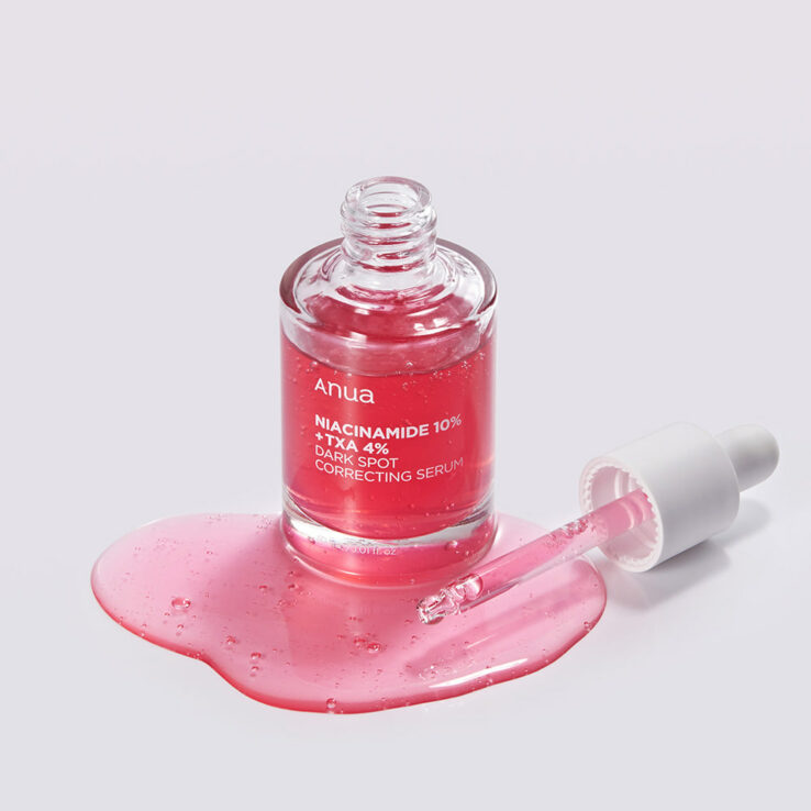 高濃度美白功能性成份！韓國 ANUA Niacinamide 10% + TXA 4% SERUM 粉紅熊果素4%傳明酸提亮去斑美白精華 - 30ml